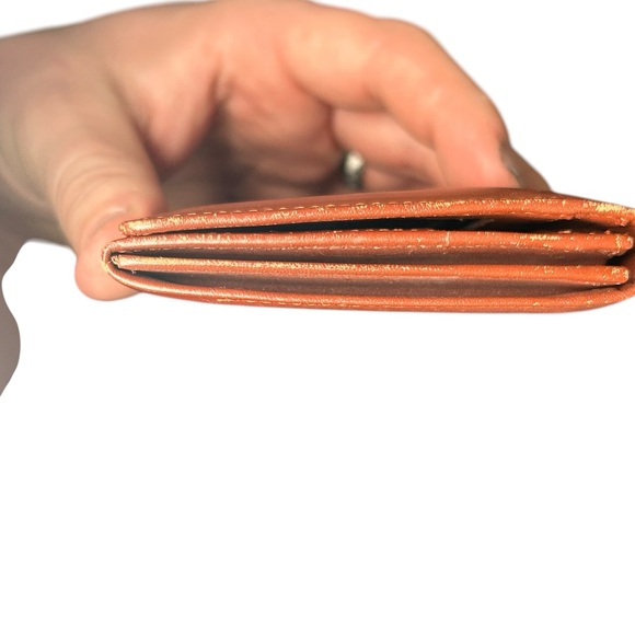 COACH Brown Smooth LEATHER WALLET WITH ID Pouch Coin Pouch. - Picture 7 of 10